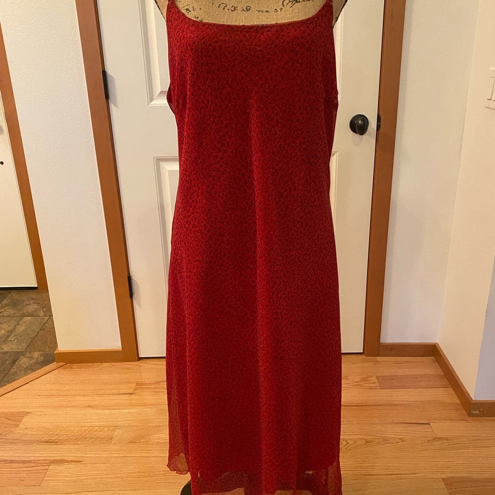 🌷 Meghan Matthews  dress. Size 16. Red. Gently used. Great condition.